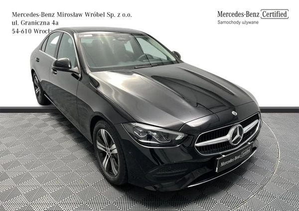 Mercedes-Benz Klasa C cena 189900 przebieg: 40700, rok produkcji 2022 z Wrocław małe 436
